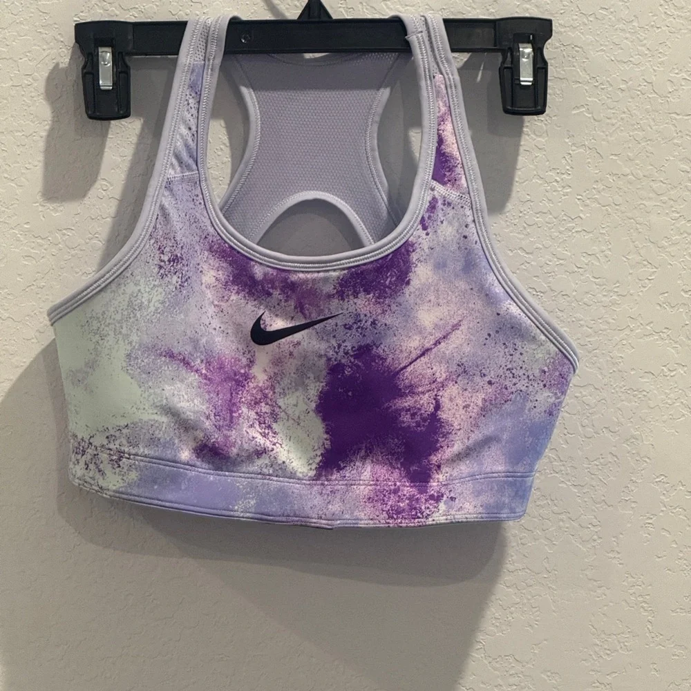 Nike Lavender and‎ Violet Reversible Sports Bra